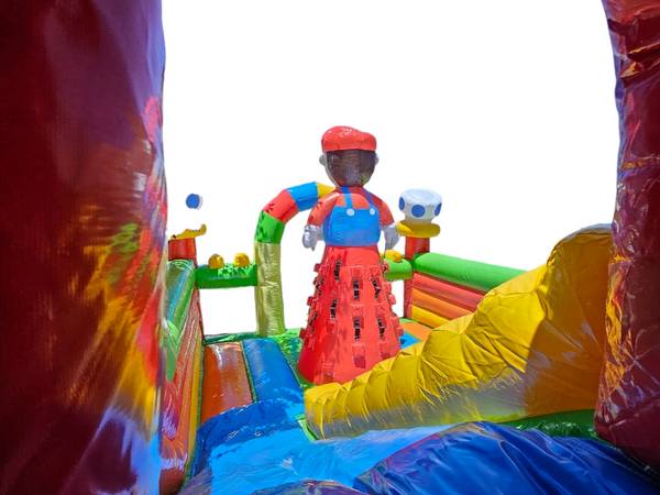 Super Mario World Bounce House