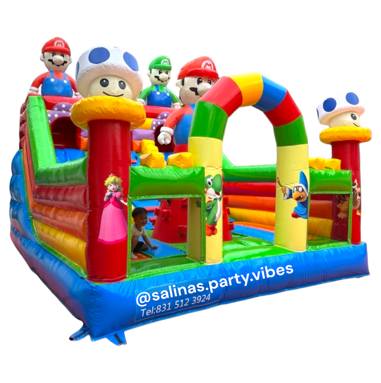 Super Mario World Bounce House